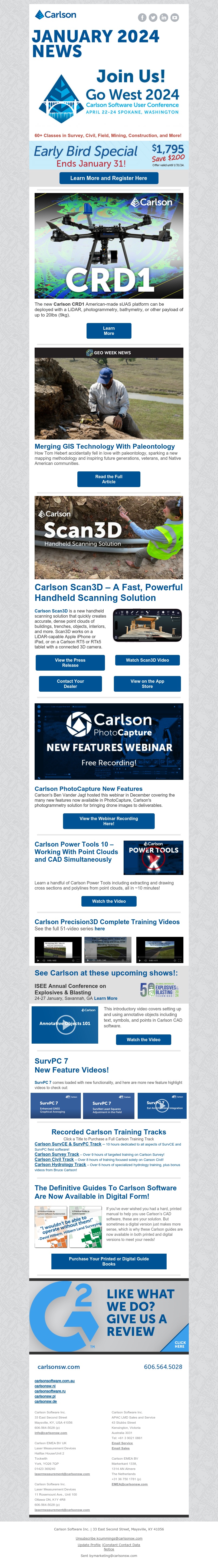 Carlson Software   January 2024 Newsletter 